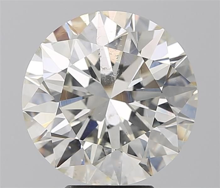 5.15ct J SI2 Rare Carat Ideal Cut Round Diamond