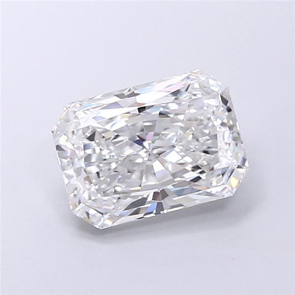 1.86ct D VS2 Rare Carat Ideal Cut Radiant Lab Grown Diamond