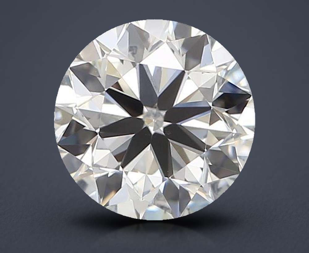 0.70 Carat Round Natural Diamond