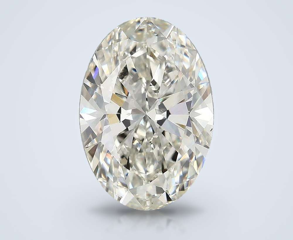 3.91 Carat Oval Lab Diamond