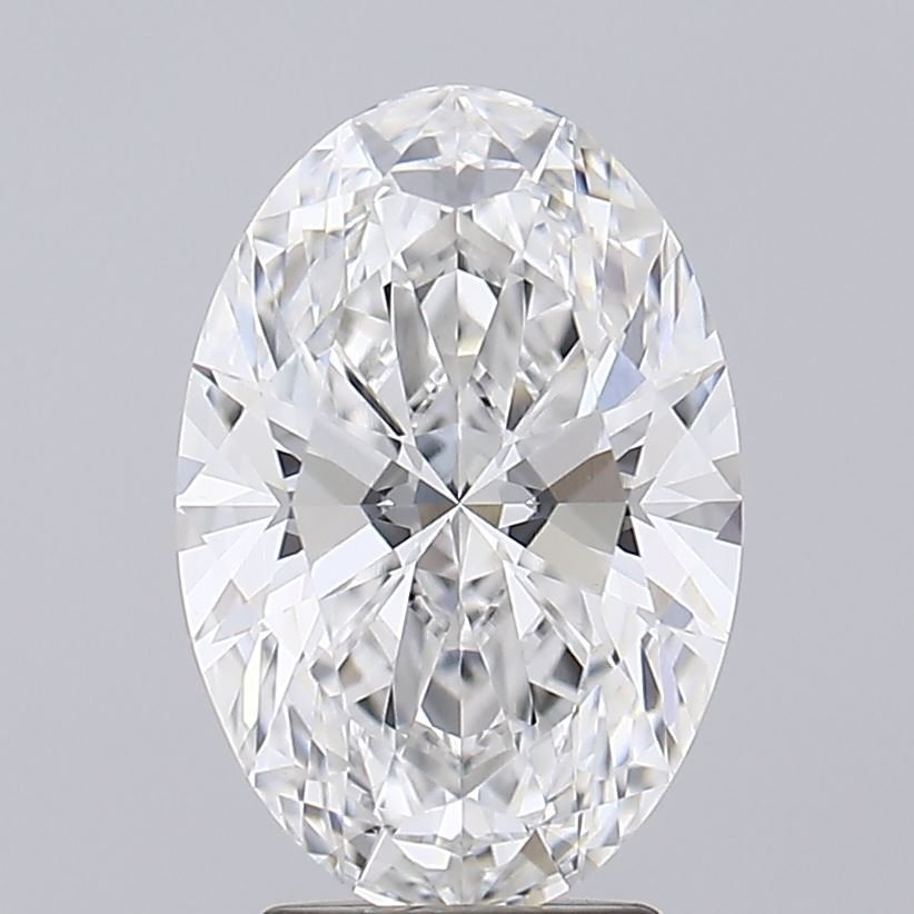 3.21 Carat Oval Lab Diamond