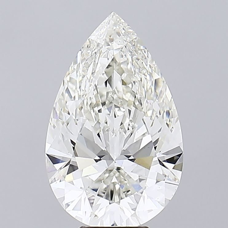 8.21ct H VS1 Rare Carat Ideal Cut Pear Lab Grown Diamond