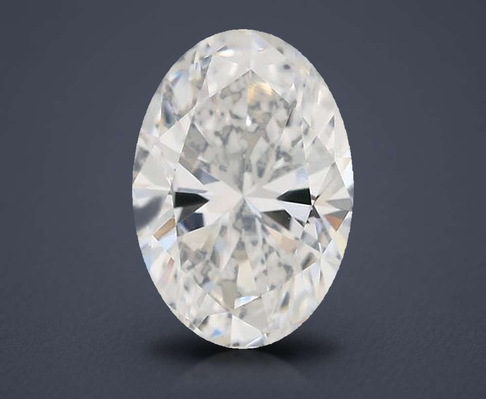 0.61 Carat Oval Lab Diamond