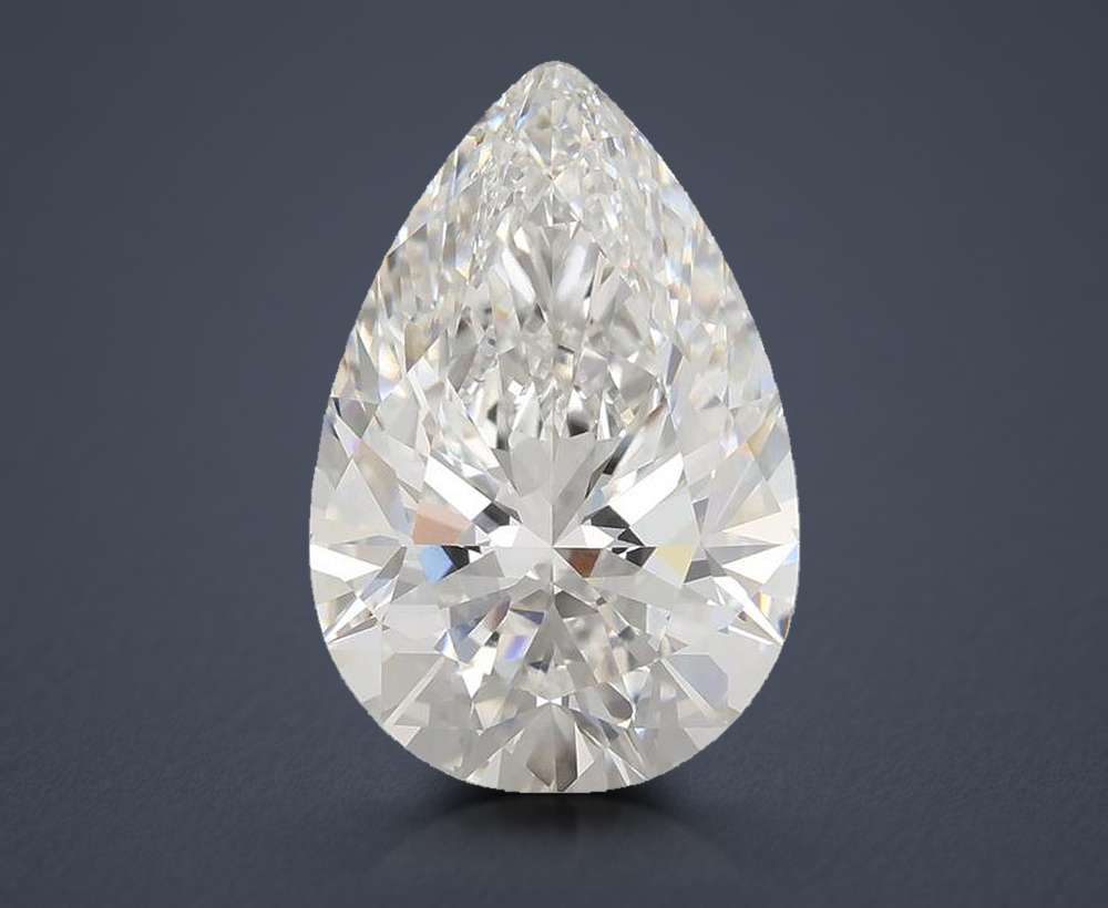 6.10 Carat Pear Lab Diamond