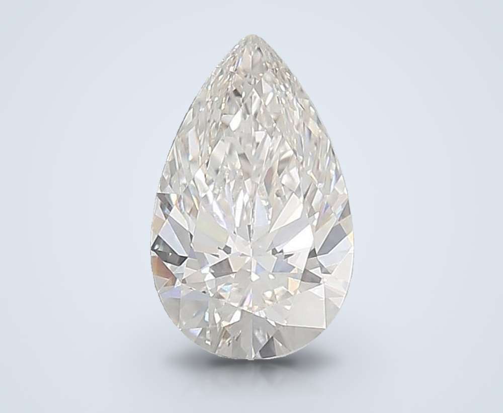 3.63 Carat Pear Lab Diamond