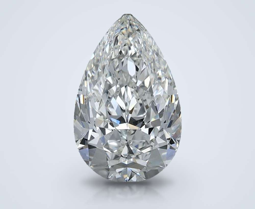 1.51 Carat Pear Natural Diamond