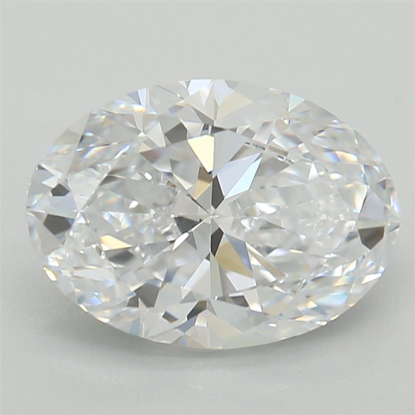 1.51ct D VS1 Rare Carat Ideal Cut Oval Lab Grown Diamond