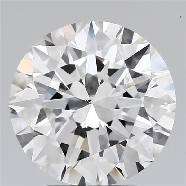 3.01ct G SI1 Rare Carat Ideal Cut Round Diamond