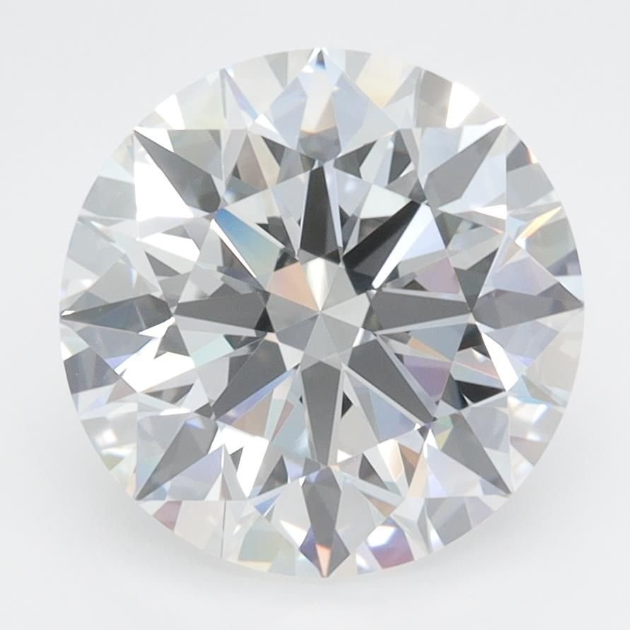 4.02ct F VVS1 Rare Carat Ideal Cut Round Lab Grown Diamond