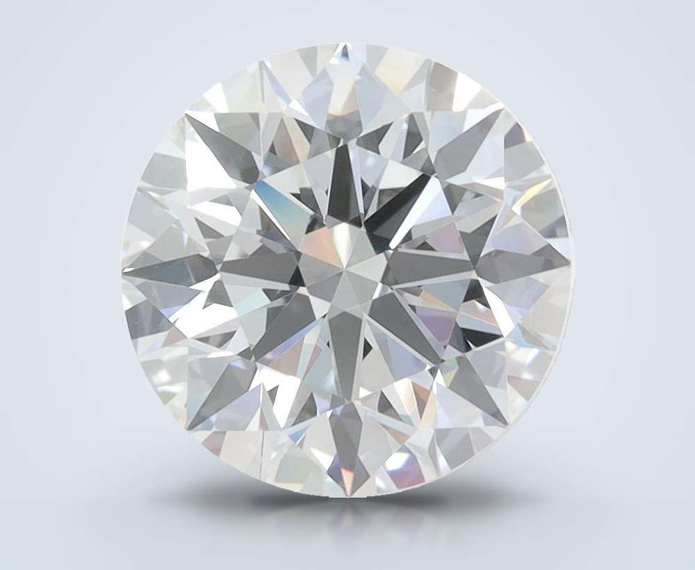 4.02 Carat Round Lab Diamond