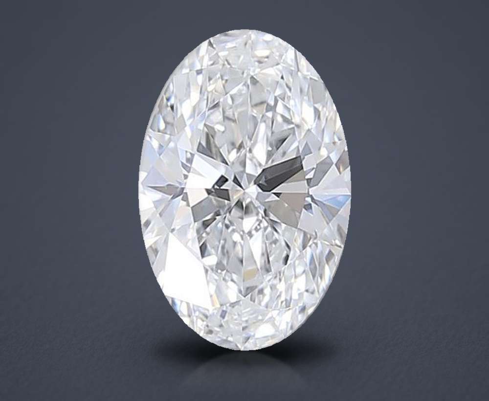 0.91 Carat Oval Lab Diamond
