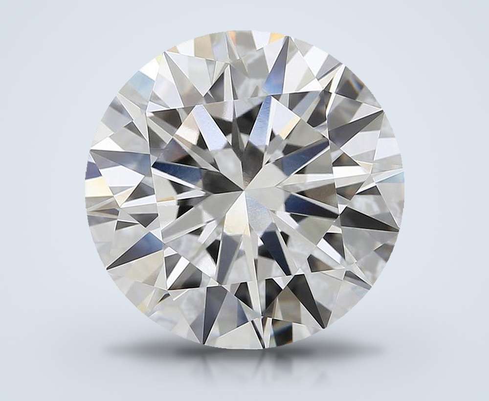 6.01 Carat Round Lab Diamond