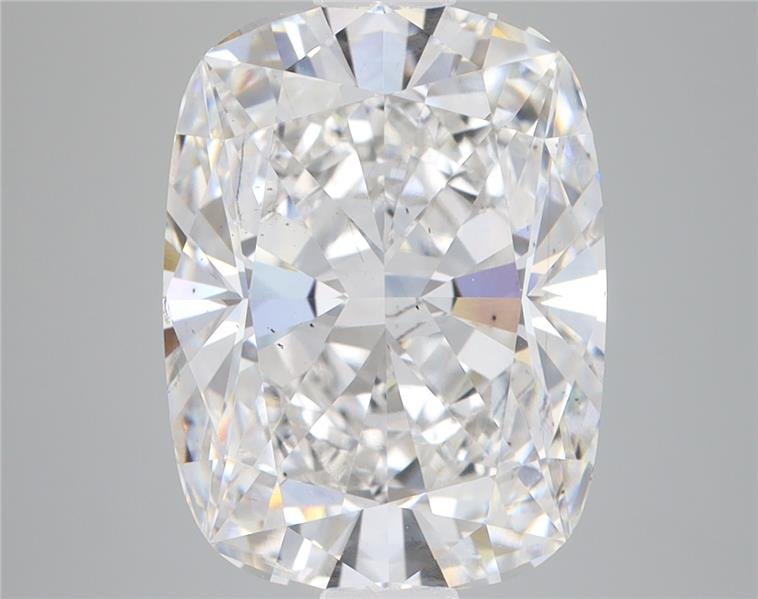 6.48ct F SI1 Rare Carat Ideal Cut Cushion Lab Grown Diamond