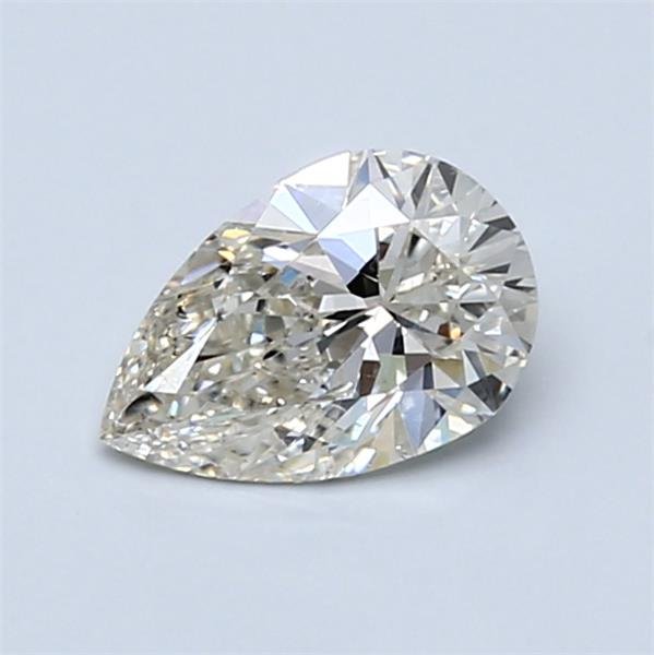 0.72ct K SI1 Rare Carat Ideal Cut Pear Diamond