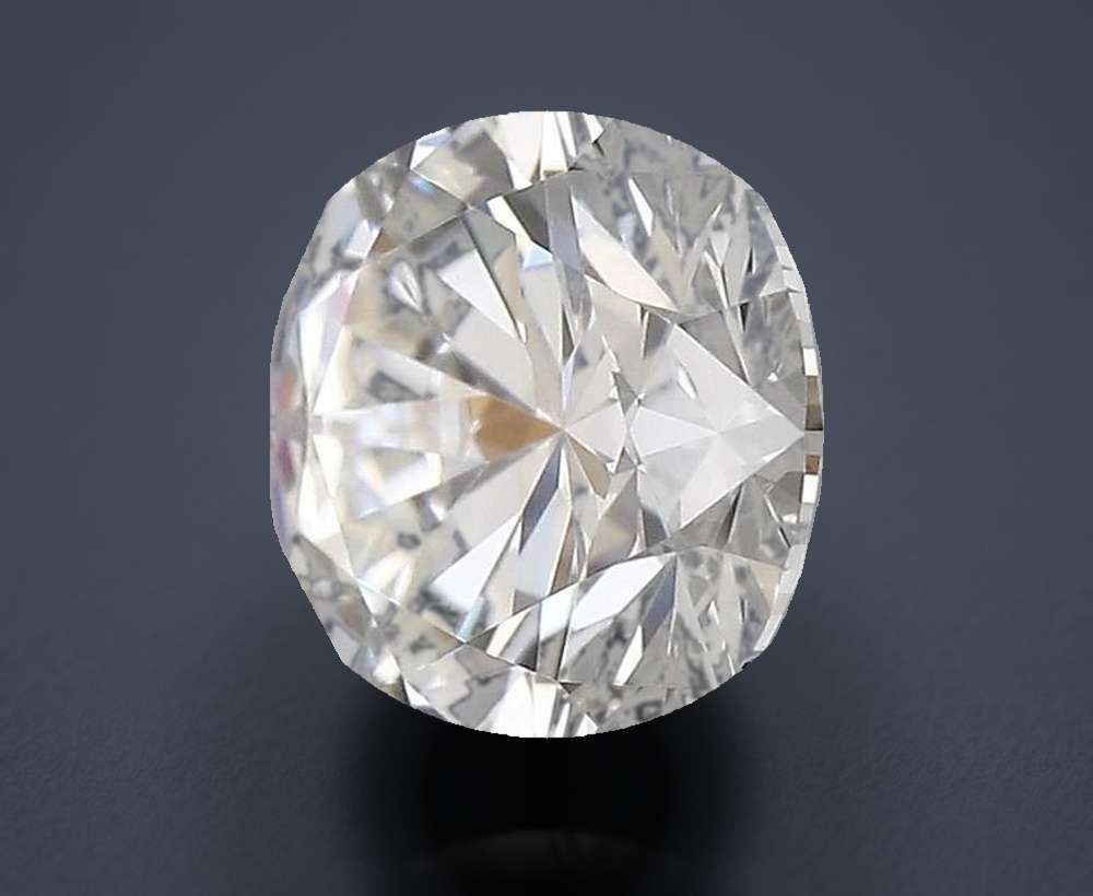 0.59 Carat Round Natural Diamond