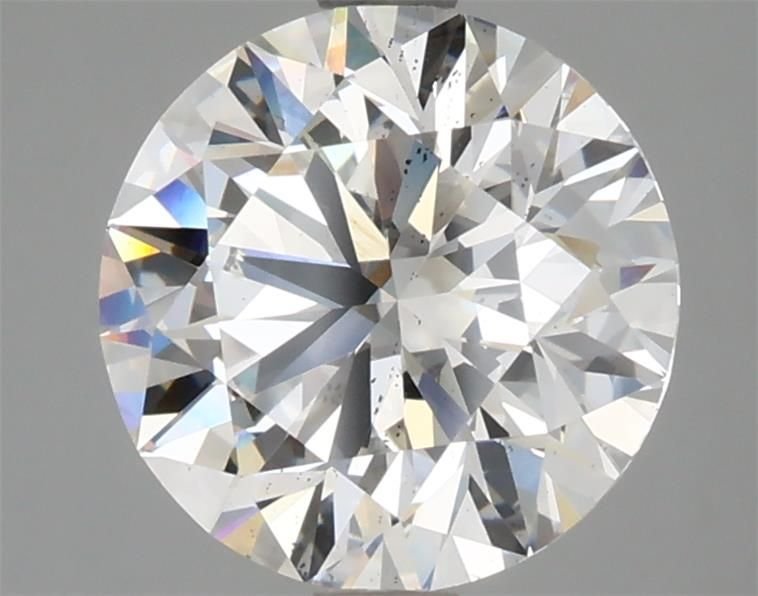 2.89ct F SI1 Rare Carat Ideal Cut Round Lab Grown Diamond