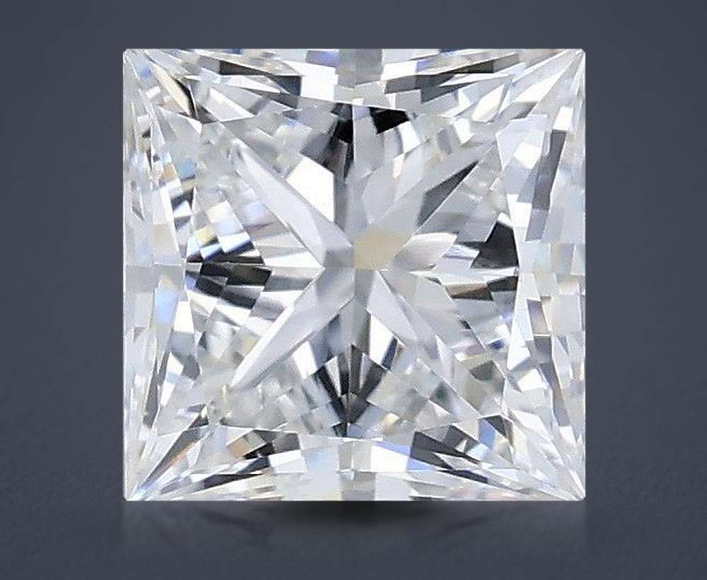 0.76 Carat Princess Lab Diamond