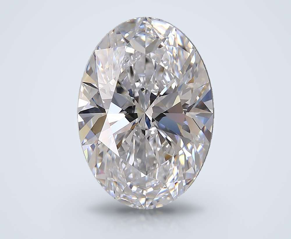 5.92 Carat Oval Lab Diamond