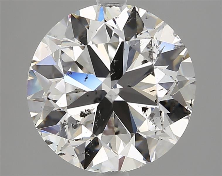 3.08ct G SI2 Very Good Cut Round Diamond