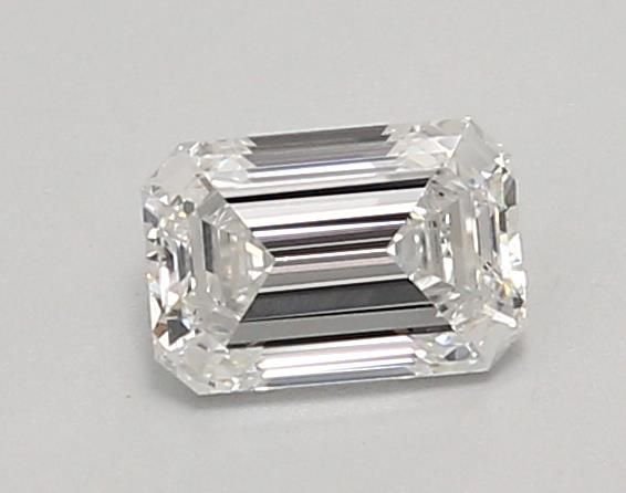 0.87ct D VVS1 Excellent Cut Emerald Lab Grown Diamond