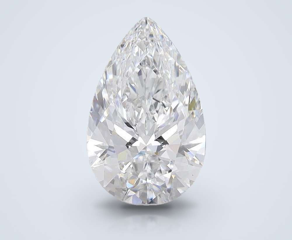 1.72 Carat Pear Lab Diamond