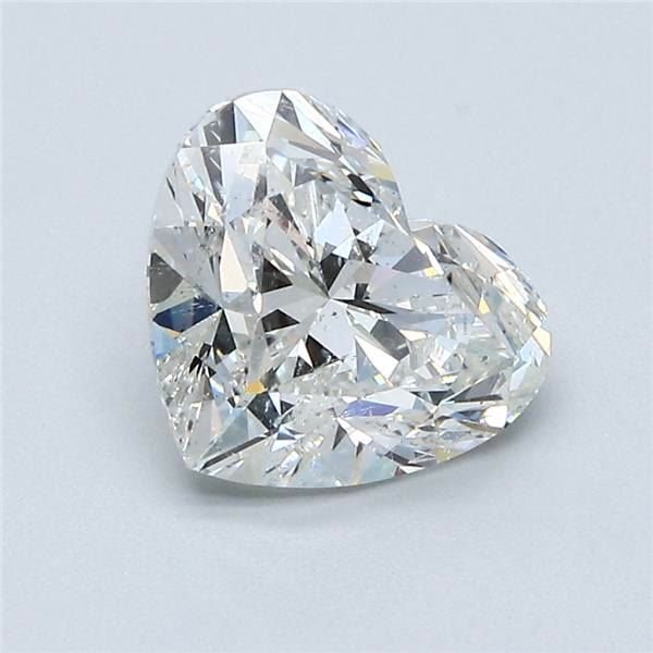 2.02ct I SI2 Rare Carat Ideal Cut Heart Diamond