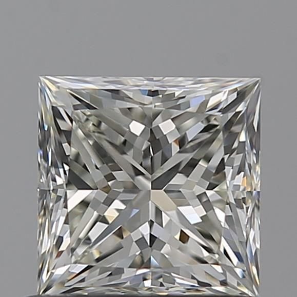 0.80ct J VVS1 Rare Carat Ideal Cut Princess Diamond