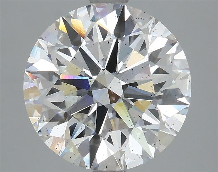 4.20ct G SI1 Rare Carat Ideal Cut Round Lab Grown Diamond