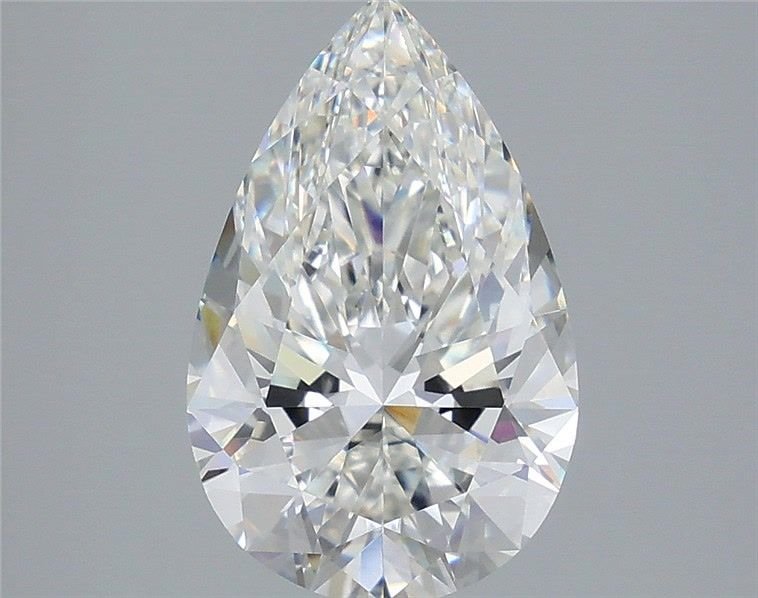 3.55 Carat Pear Lab Diamond