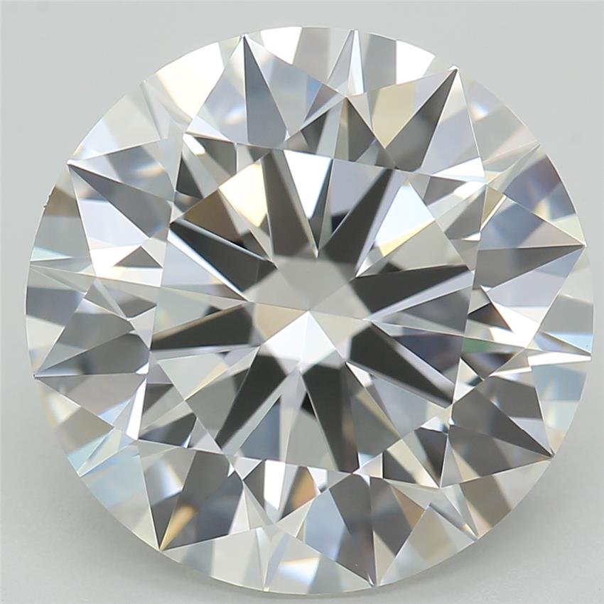 4.12ct G VVS2 Rare Carat Ideal Cut Round Lab Grown Diamond