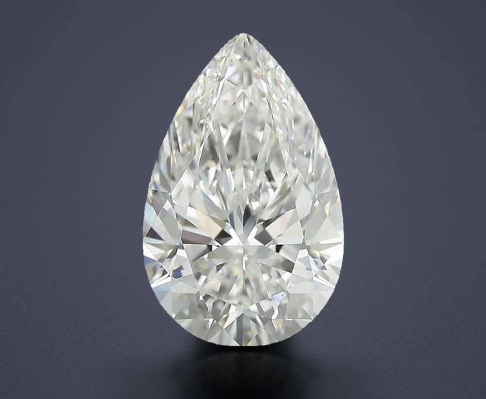 5.07 Carat Pear Natural Diamond