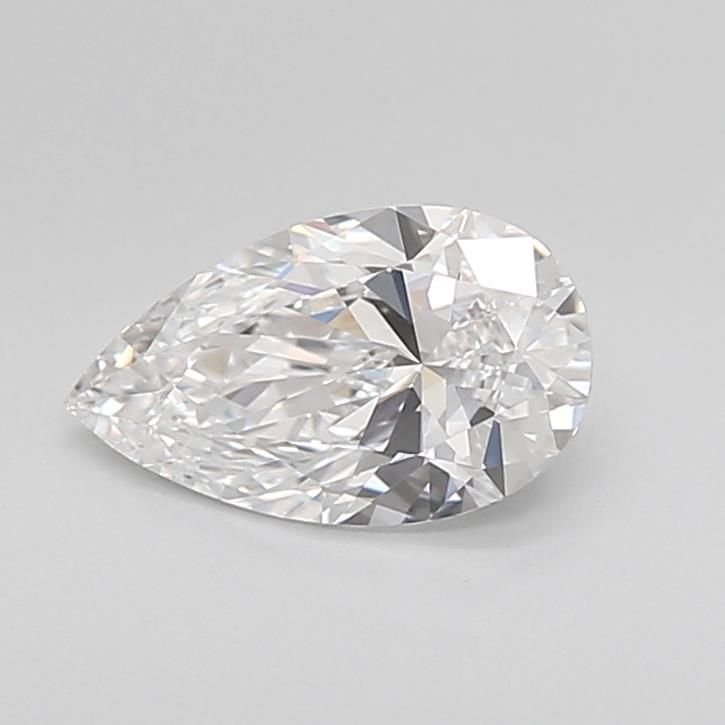 0.93ct D VVS1 Rare Carat Ideal Cut Pear Lab Grown Diamond