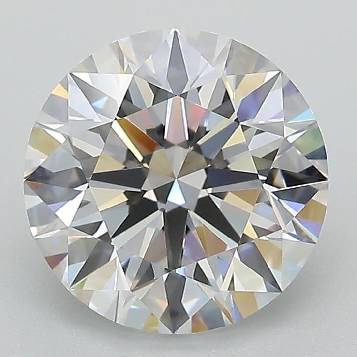 2.57ct D VS2 Rare Carat Ideal Cut Round Lab Grown Diamond