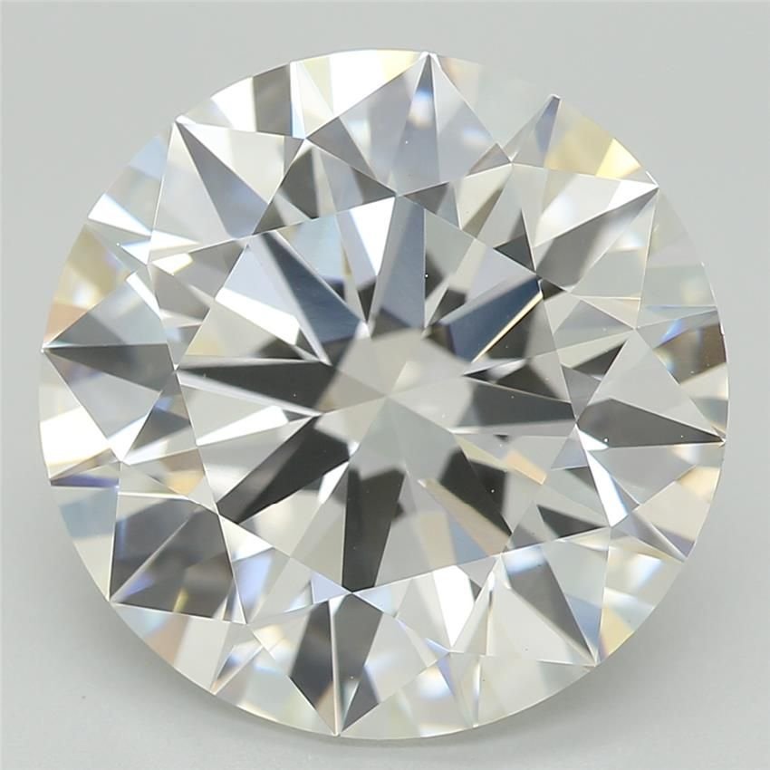 4.74ct E VVS2 Rare Carat Ideal Cut Round Lab Grown Diamond