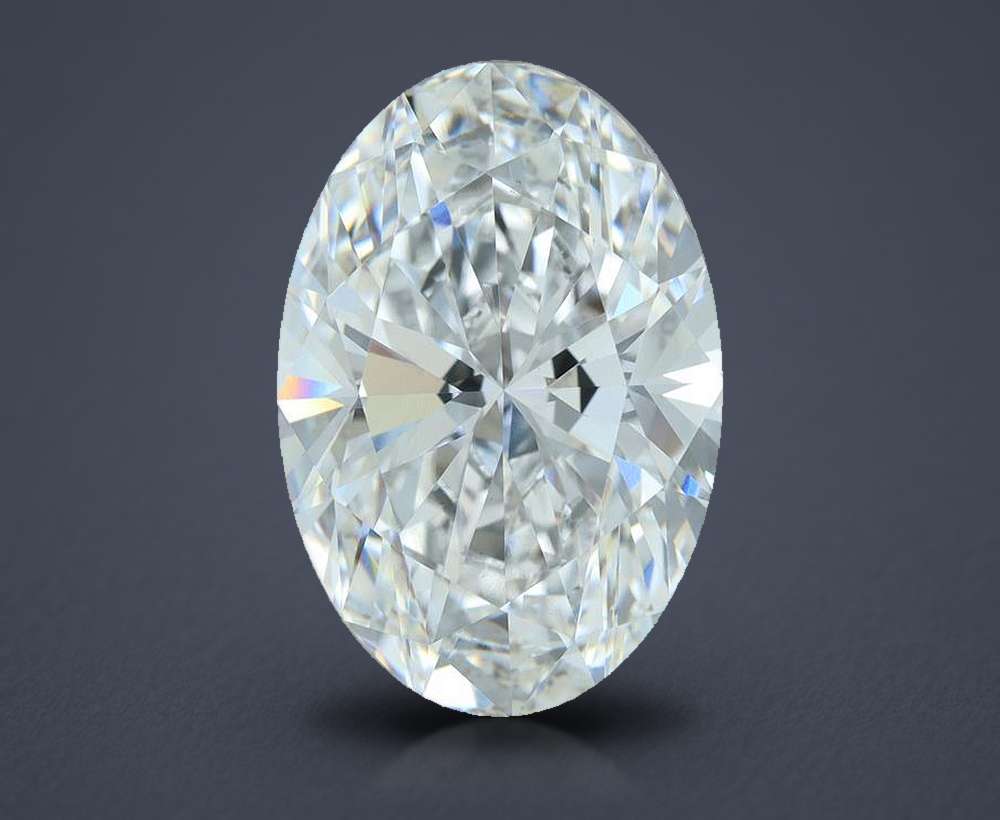 7.12 Carat Oval Lab Diamond