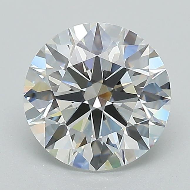 1.32ct D VVS2 Rare Carat Ideal Cut Round Lab Grown Diamond