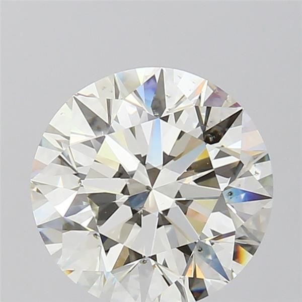 3.51ct K SI1 Excellent Cut Round Diamond