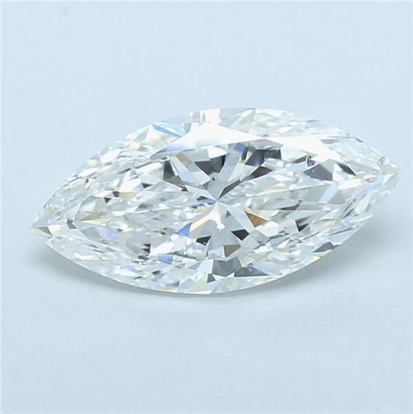 3.03ct E VVS2 Rare Carat Ideal Cut Marquise Lab Grown Diamond