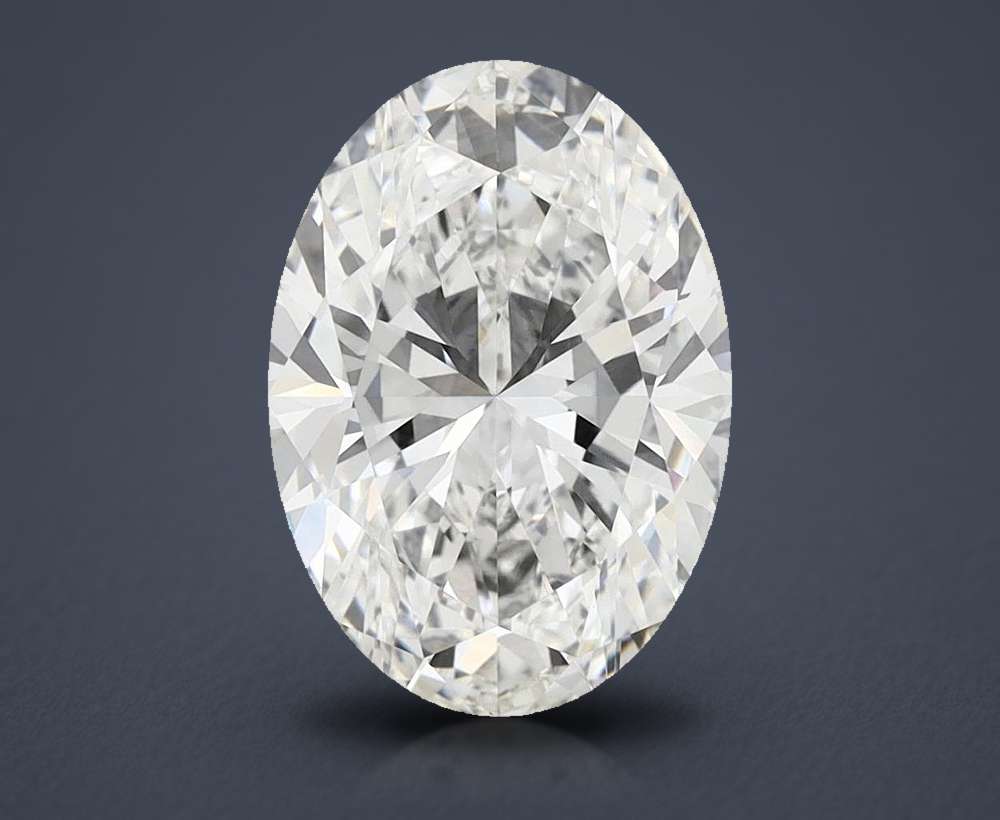 6.05 Carat Oval Lab Diamond