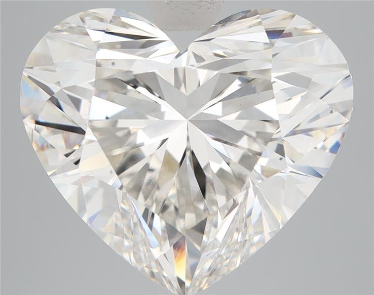 8.20ct G VS2 Rare Carat Ideal Cut Heart Lab Grown Diamond