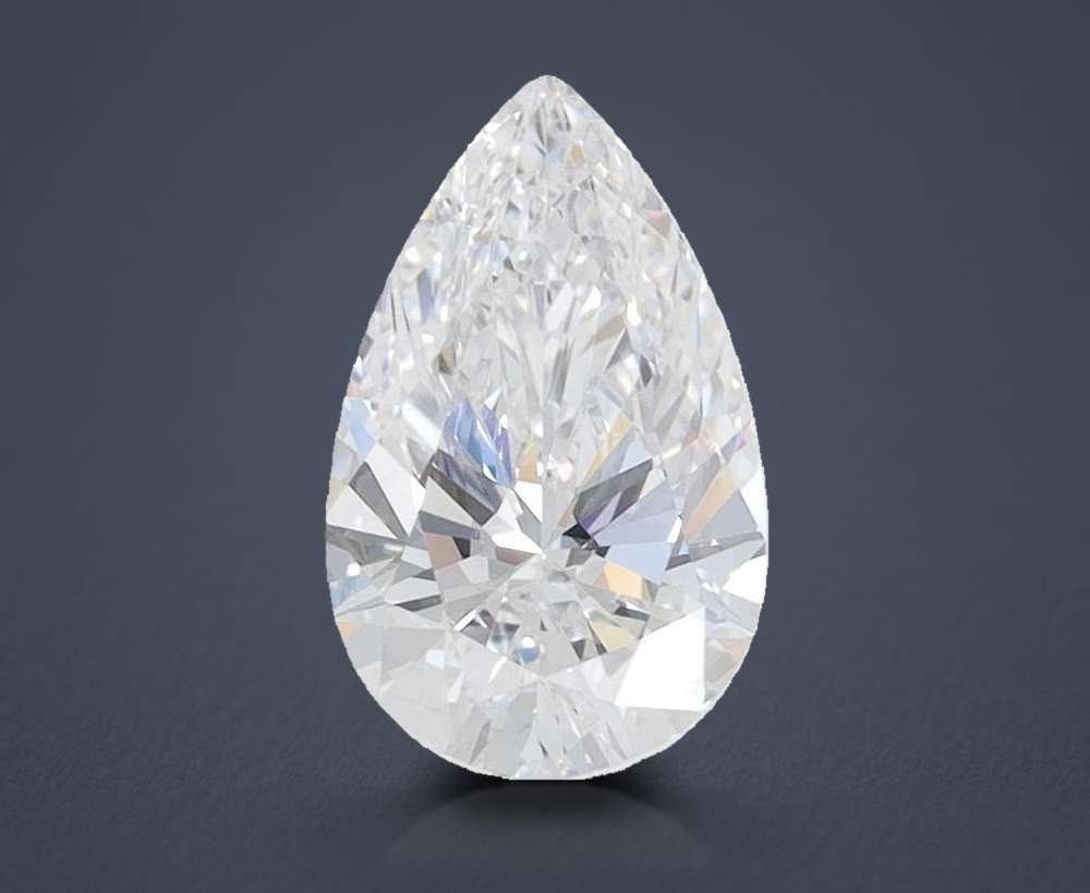1.42 Carat Pear Lab Diamond