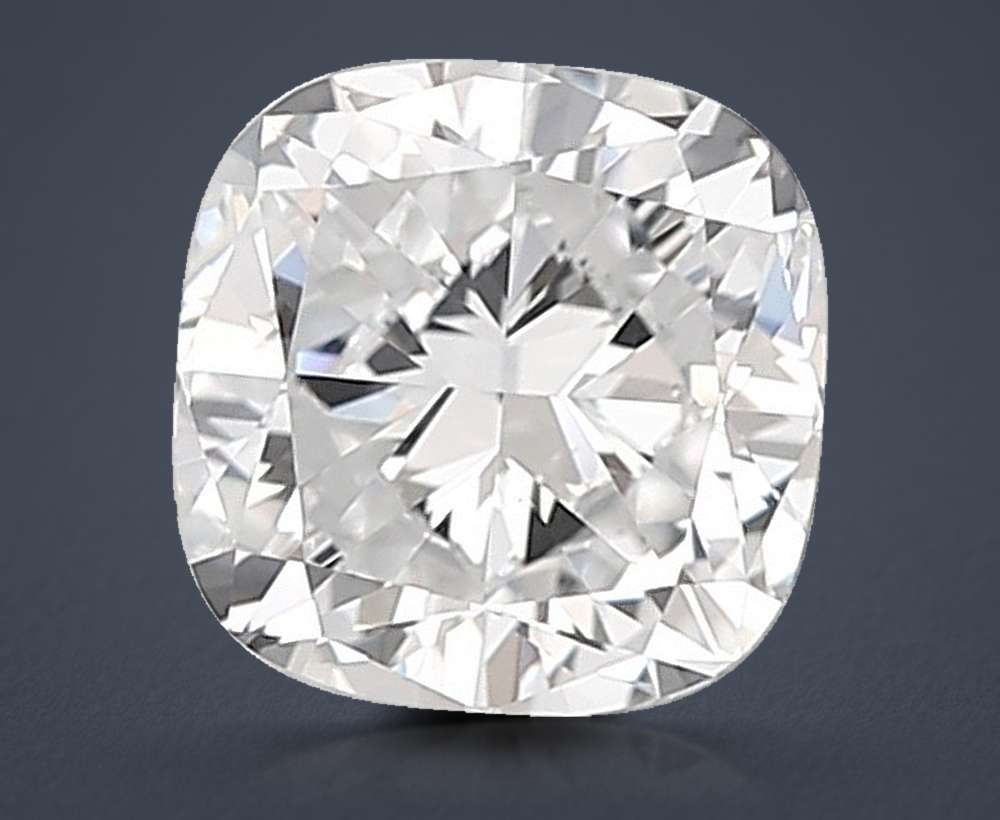 1.50 Carat Cushion Lab Diamond