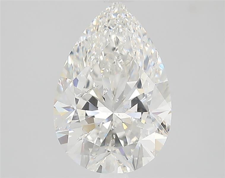 2.02ct G SI2 Rare Carat Ideal Cut Pear Diamond