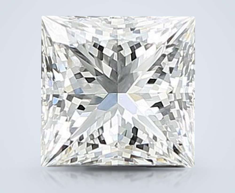1.60 Carat Princess Lab Diamond