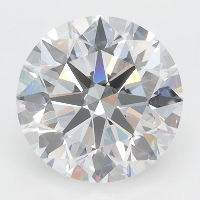 2.01ct D VVS1 Rare Carat Ideal Cut Round Lab Grown Diamond