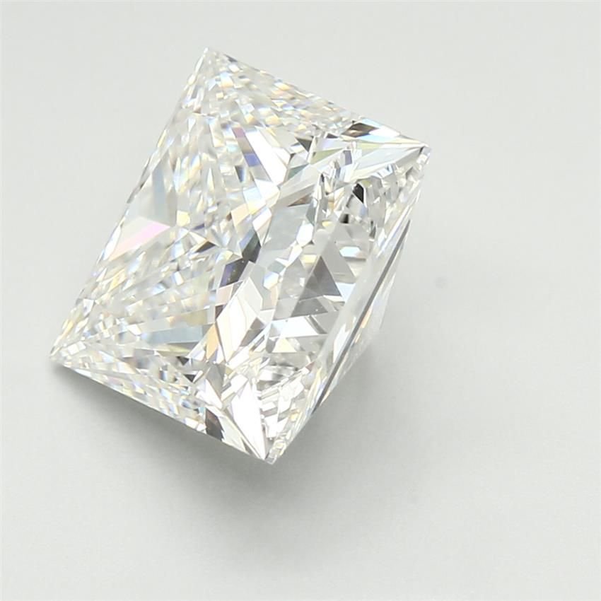 3.73ct E VS1 Rare Carat Ideal Cut Princess Lab Grown Diamond