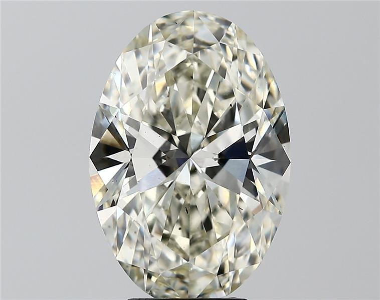 5.03ct J VS2 Rare Carat Ideal Cut Oval Lab Grown Diamond