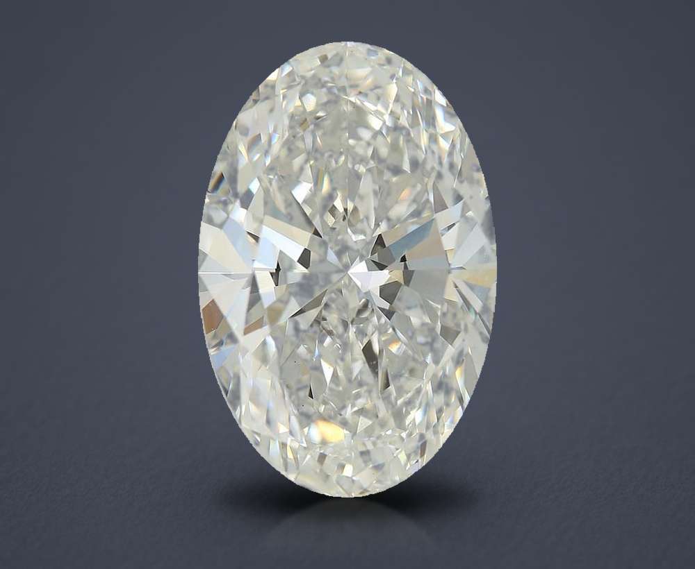 7.49 Carat Oval Lab Diamond