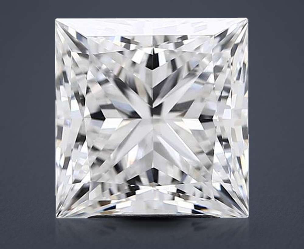 3.80 Carat Princess Lab Diamond