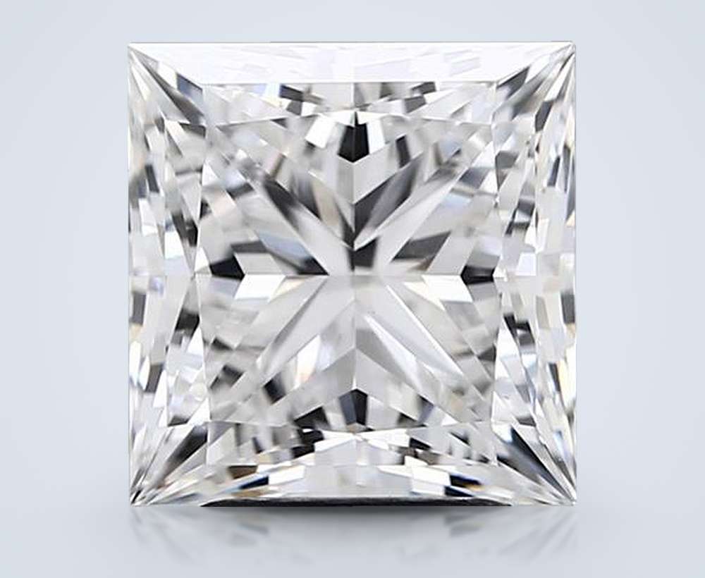 3.80 Carat Princess Lab Diamond
